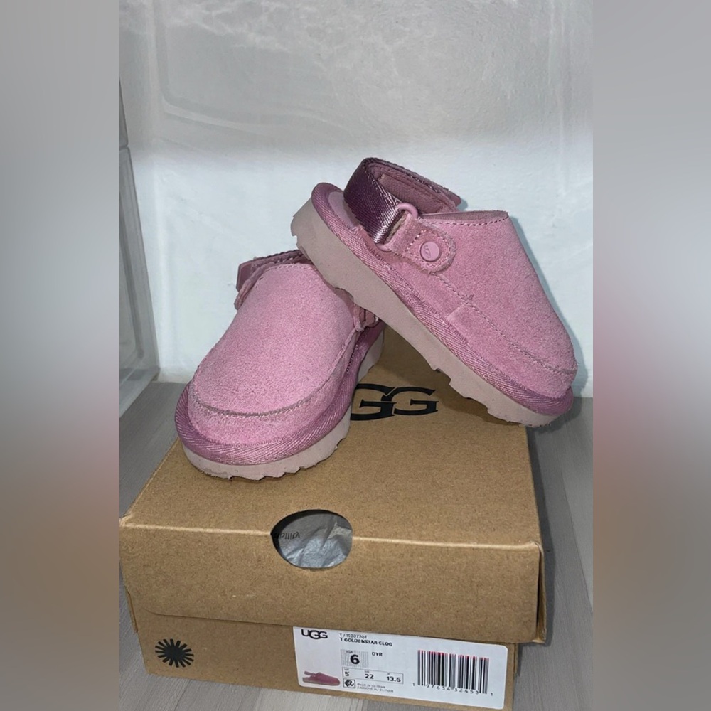 UGG Kids Light Pink Clogs